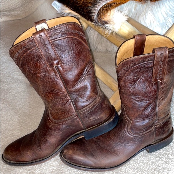 Cody James Western Cowboy Boots Roper Style - Picture 6 of 6